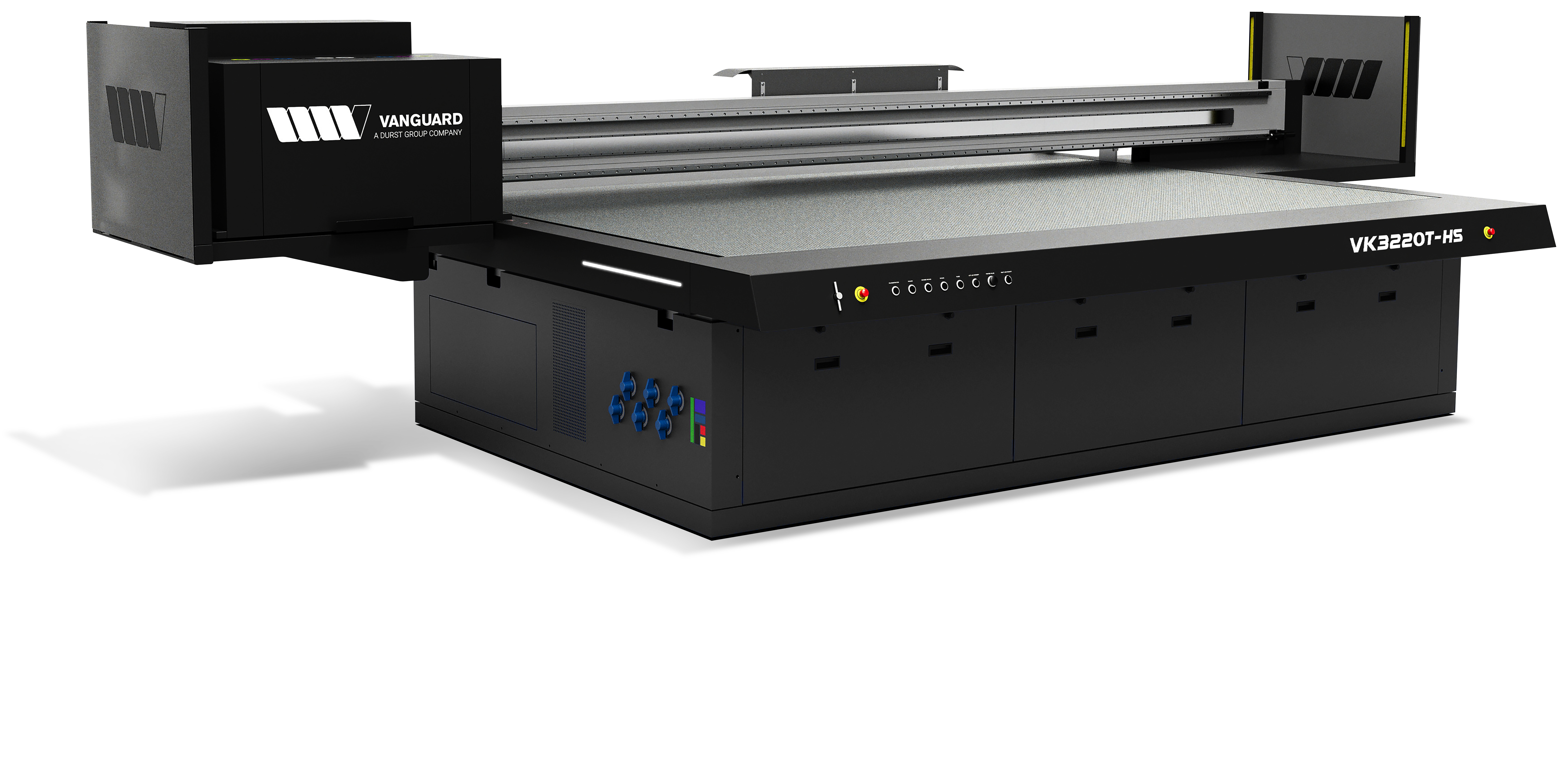 VK3220T-HS UV-LED flatbed printer