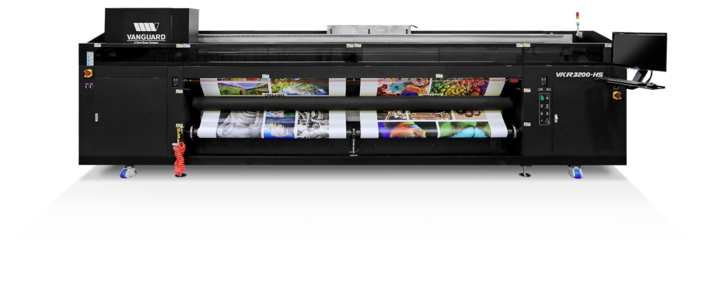 VKR3200-HS UV-LED Roll-To-Roll Printer