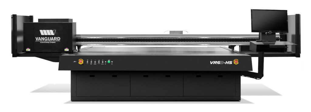 VR6D-HS UV-LED Flatbed Printer